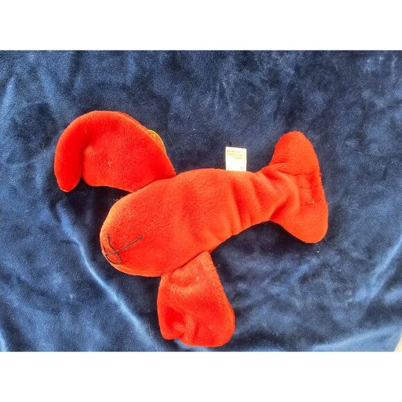 Ty Retired Beanie Baby Pinchers Style 4026 Tags 6-19-93 P.V.C Pellets 9 Inches - Picture 2 of 8